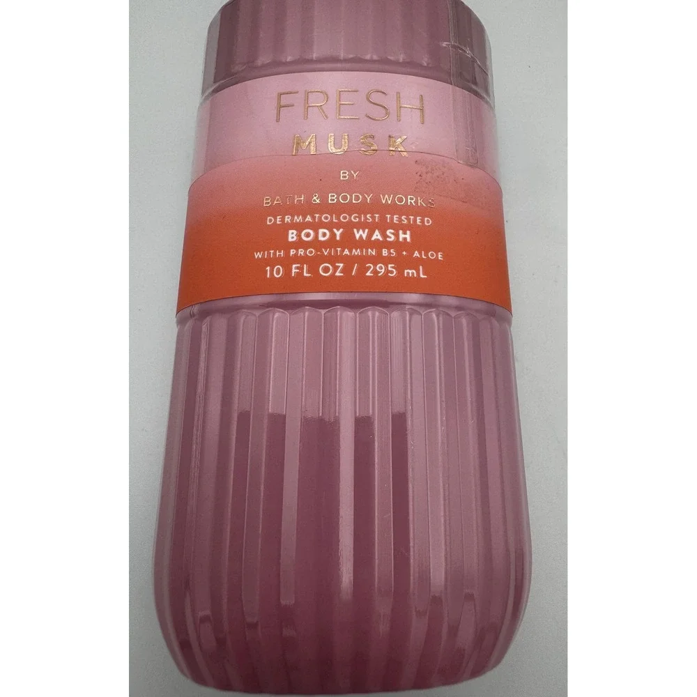 Bath & Body Works Fresh Musk Body Wash 10oz - Discontinued HTF New & Sealed